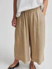 Grenoble Relaxed Cropped Trouser - Camel