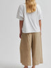 Grenoble Relaxed Cropped Trouser - Camel