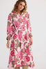 Ophelia Shirt Dress - Pink Ibiza
