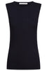 Adele Split Tank - Navy