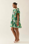 Aurora Frill Dress - Paisley