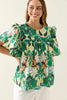 Aurora Frill Top - Paisley
