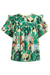 Aurora Frill Top - Paisley