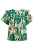Aurora Frill Top - Paisley