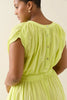 Aurora Reversible Crop Top - Pomelo