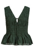 Esther Shirred Tank - Myrtle