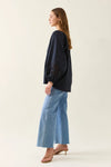 Nilsa Blouse - Navy