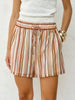 Ottilie Short - Sandbar Stripe