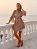Vera Mini Dress - Sandbar Stripe