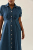 Sofie Denim Maxi Dress - Drift