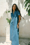 Sofie Denim Maxi Dress - Drift