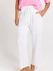 Palm Relaxed Pant - White/ Black