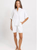 Palm Relaxed Shorts - White/ Black
