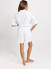 Palm Relaxed Shorts - White/ Black
