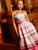 Charlize Gown - Retro Stripe