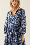 Wilma Dress - Navy