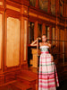 Charlize Gown - Retro Stripe