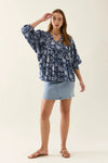 Wilma Top - Navy