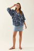 Wilma Top - Navy