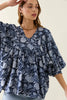 Wilma Top - Navy