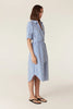 Portsea Shirt Dress - Blue Stripe