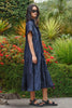 Frillaxed Dress - Navy
