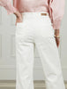 Wanda Denim Pant - White