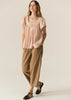 Avrid Barrel Pant - Khaki