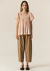 Avrid Barrel Pant - Khaki