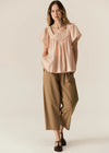 Avrid Barrel Pant - Khaki