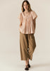Avrid Barrel Pant - Khaki