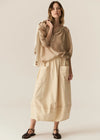 Elea Top - Pebble