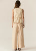 Saga Button Pant - Butter
