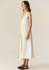 Saga Two Tone Dress - Butter/Ivory