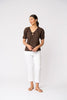 Gathering Force Top - Cocoa