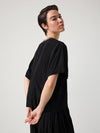 Crushed Travel Top - Black