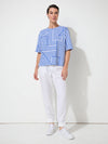 Essential Linen Jogger Pant - White