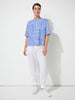 Essential Linen Jogger Pant - White