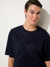 Pinstitch Tee - Ink