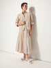 Spliced Patch Pocket Jacket - Stone