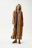 Bazaar Moroccan Stripe Dress - Cigar