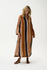Bazaar Moroccan Stripe Dress - Cigar