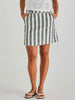 Nevada Skirt - Cream/Black Stripe