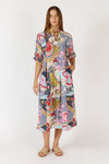 Udita Kaftan Print Dress