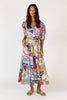 Udita Maxi Print Dress