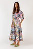 Udita Maxi Print Dress