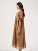 Kenya Midi Dress - Wheat