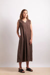 On The Edge Dress - Cocoa