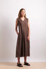 On The Edge Dress - Cocoa