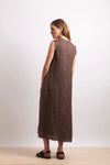 On The Edge Dress - Cocoa